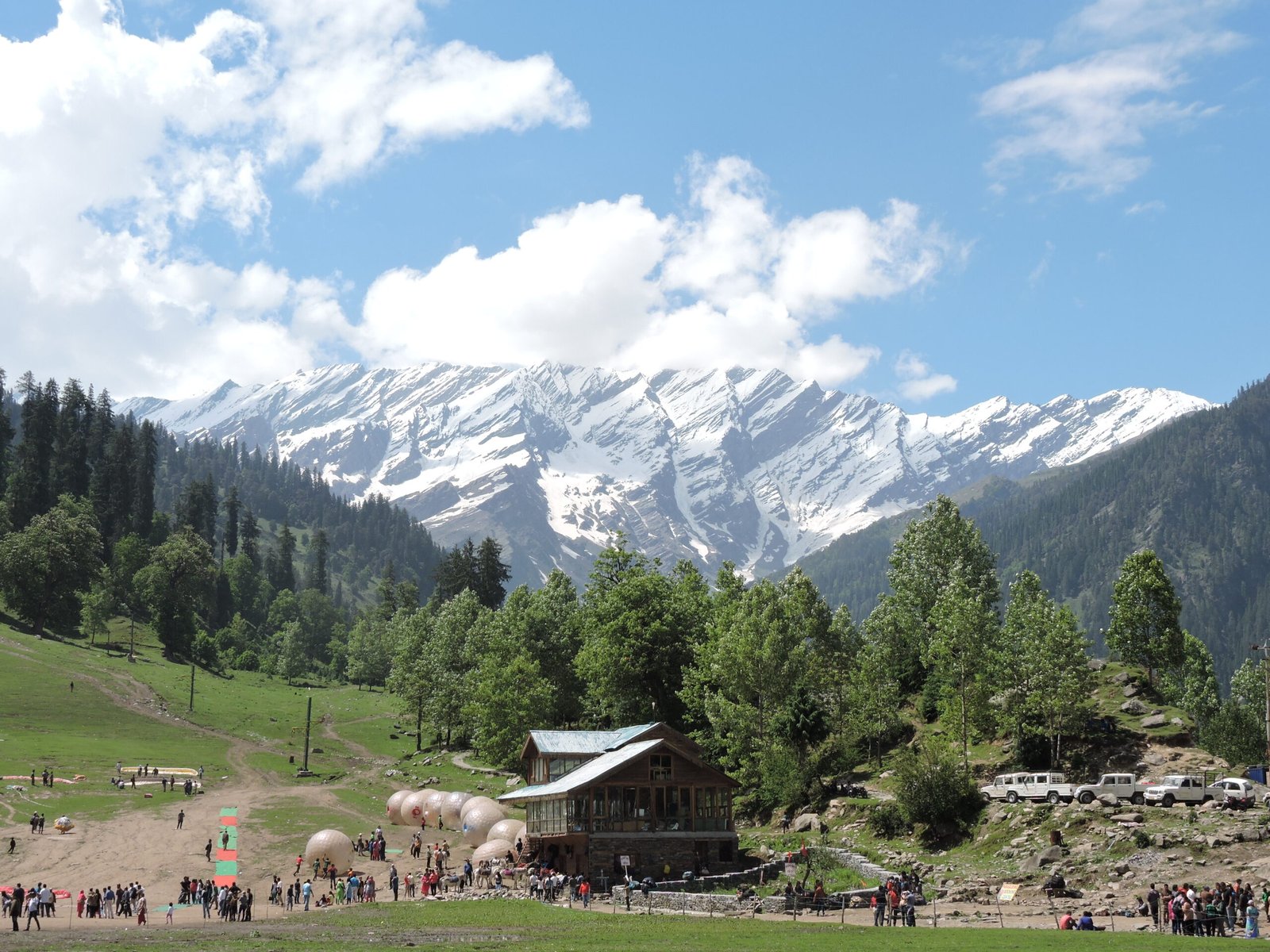 Solang Valley in Himachal